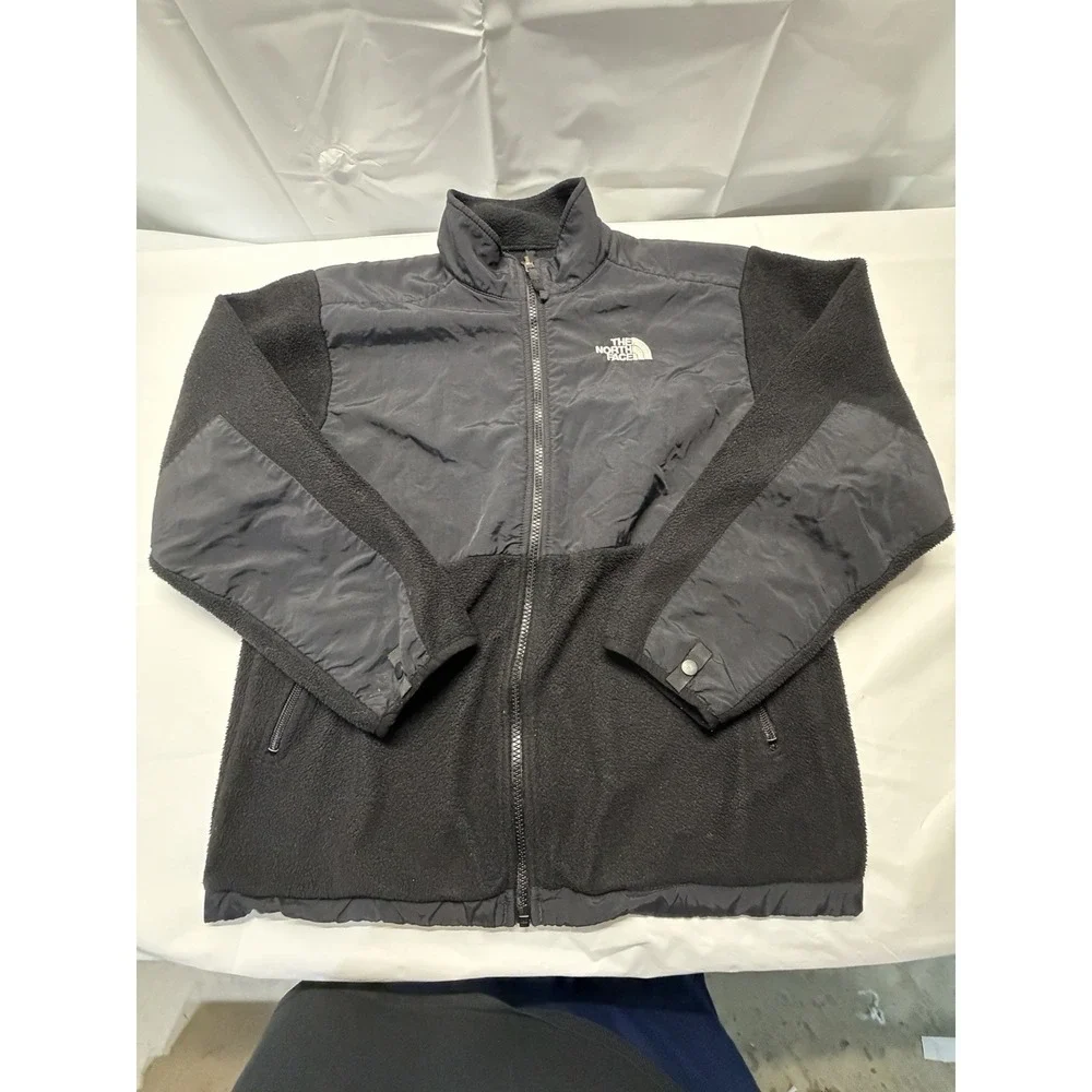Boys Large North Face Black Winter Coat